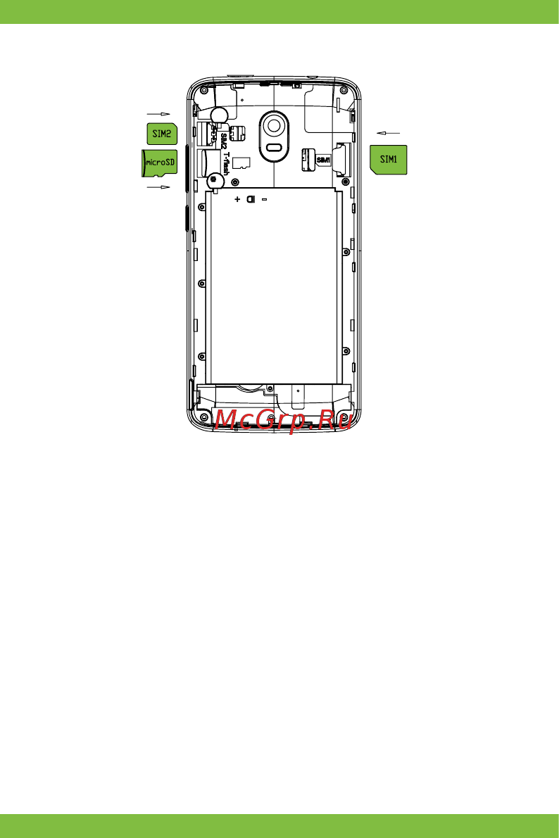 Vertex Impress Groove 3G Gold Инструкция по эксплуатации онлайн [3/20] 243913