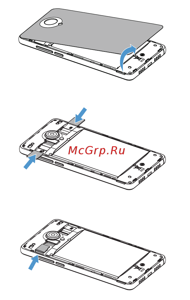 Philips Xenium S386 Navy [3/42] Сборка и зарядка