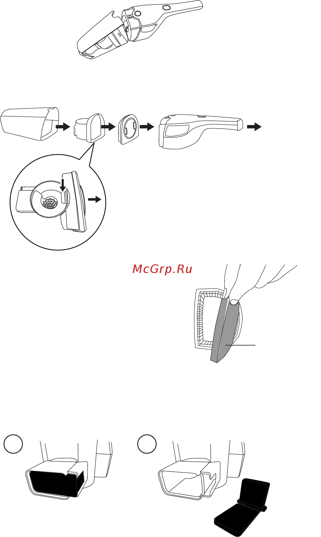 Midea Rapid Clean VSS01A14P-R Инструкция по эксплуатации онлайн [12/20] 302805