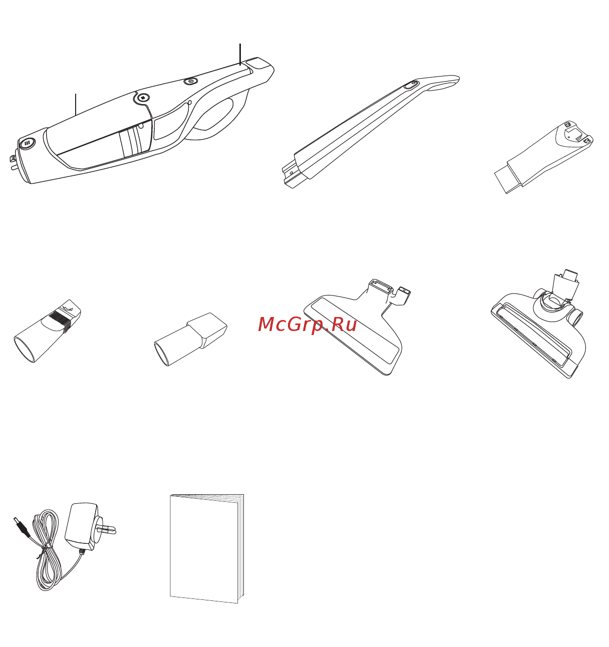 Midea Rapid Clean VSS01A14P-R [5/20] Портативное устройство