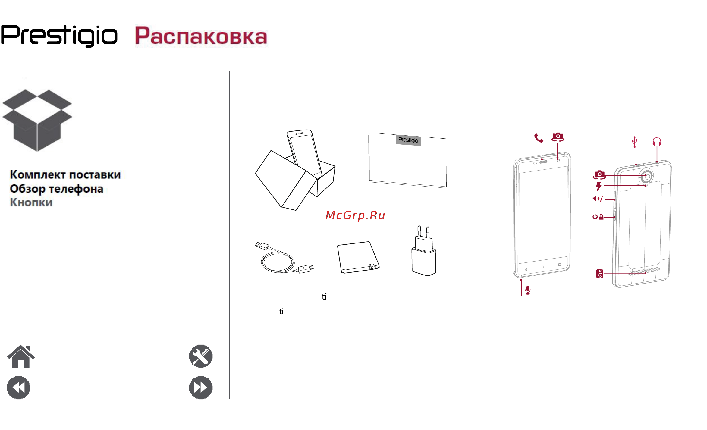 Prestigio Muze G3 Duo LTE Black (PSP3511) [2/39] Распаковка