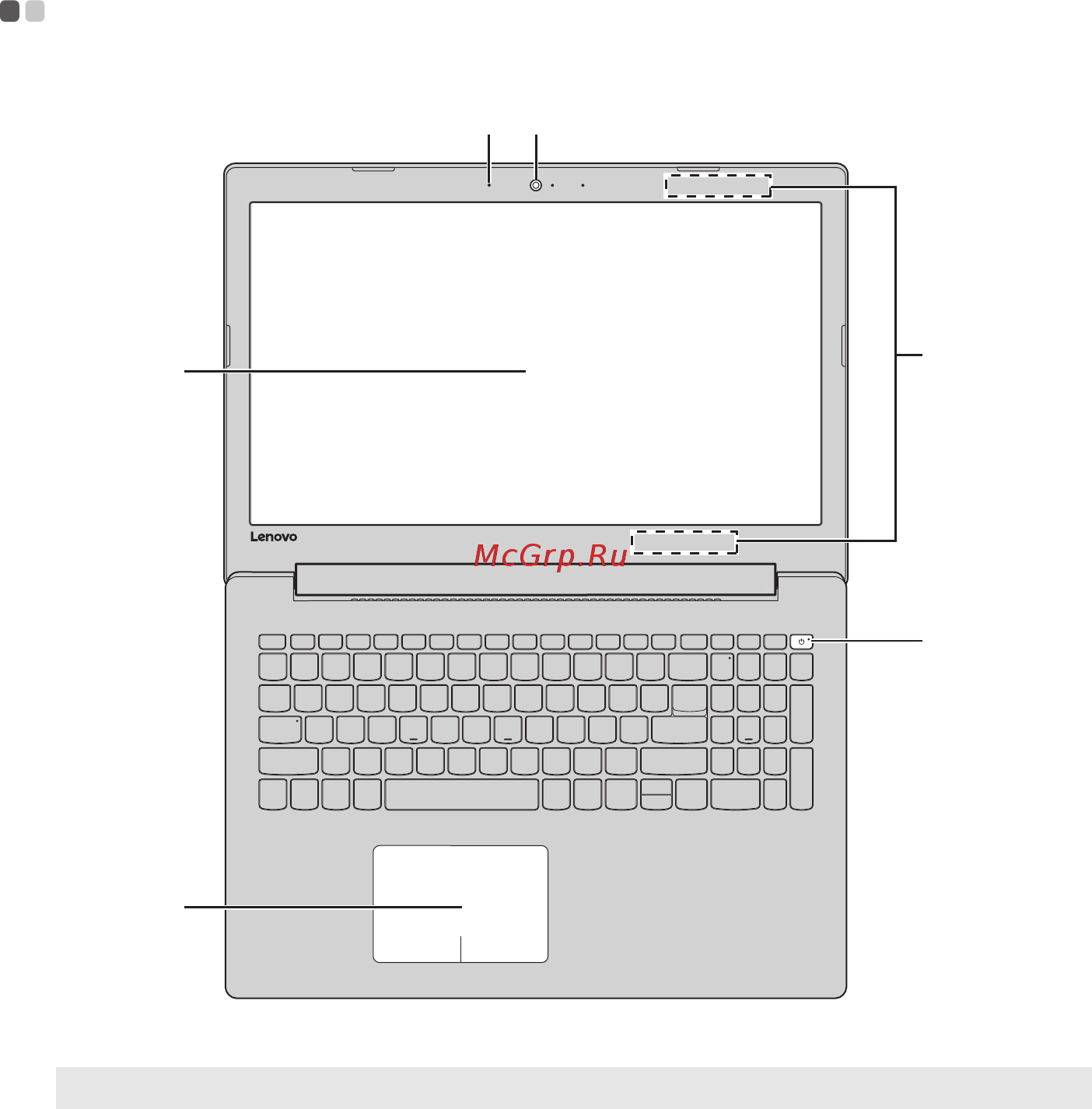Lenovo IdeaPad 320-15ABR (80XS004YRK) [5/40] Вид сверху