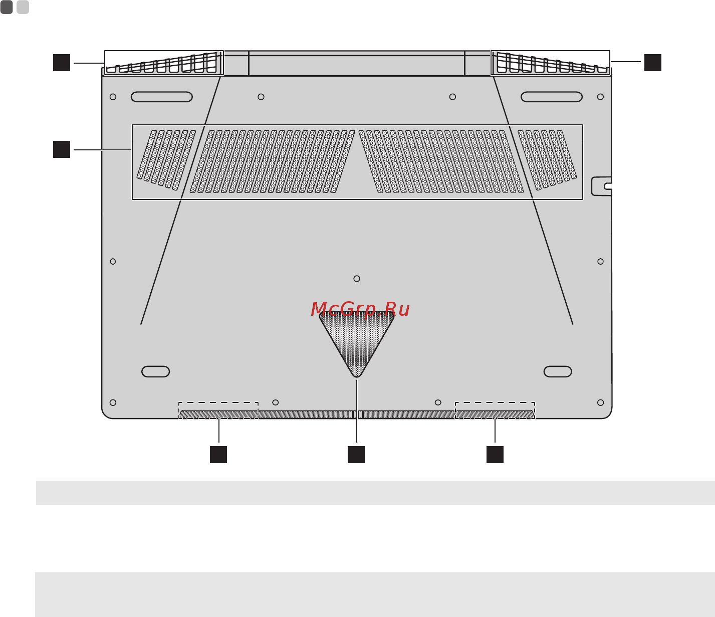 Lenovo YOGA 720-15IKB (80X7002XRK) [14/30] Вид снизу