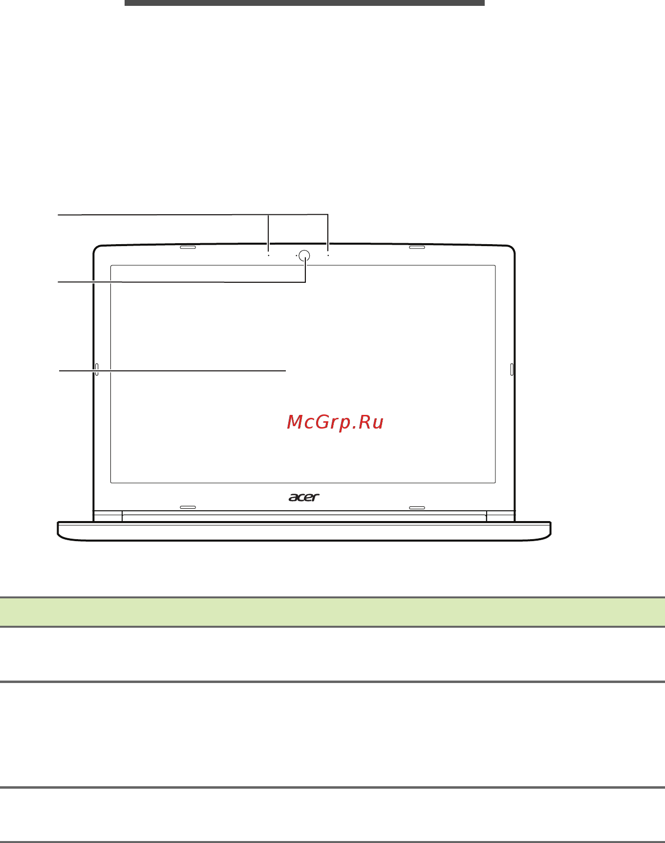 Acer A717-71G-50CV NX.GPFER.004 [10/92] Знакомство с вашим ноутбуком acer
