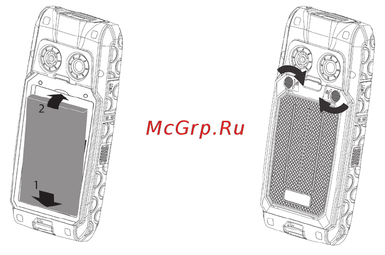 Senseit P101 Red [10/44] Установка батареи