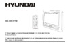 Hyundai HLC-DVD700 black Инструкция по эксплуатации