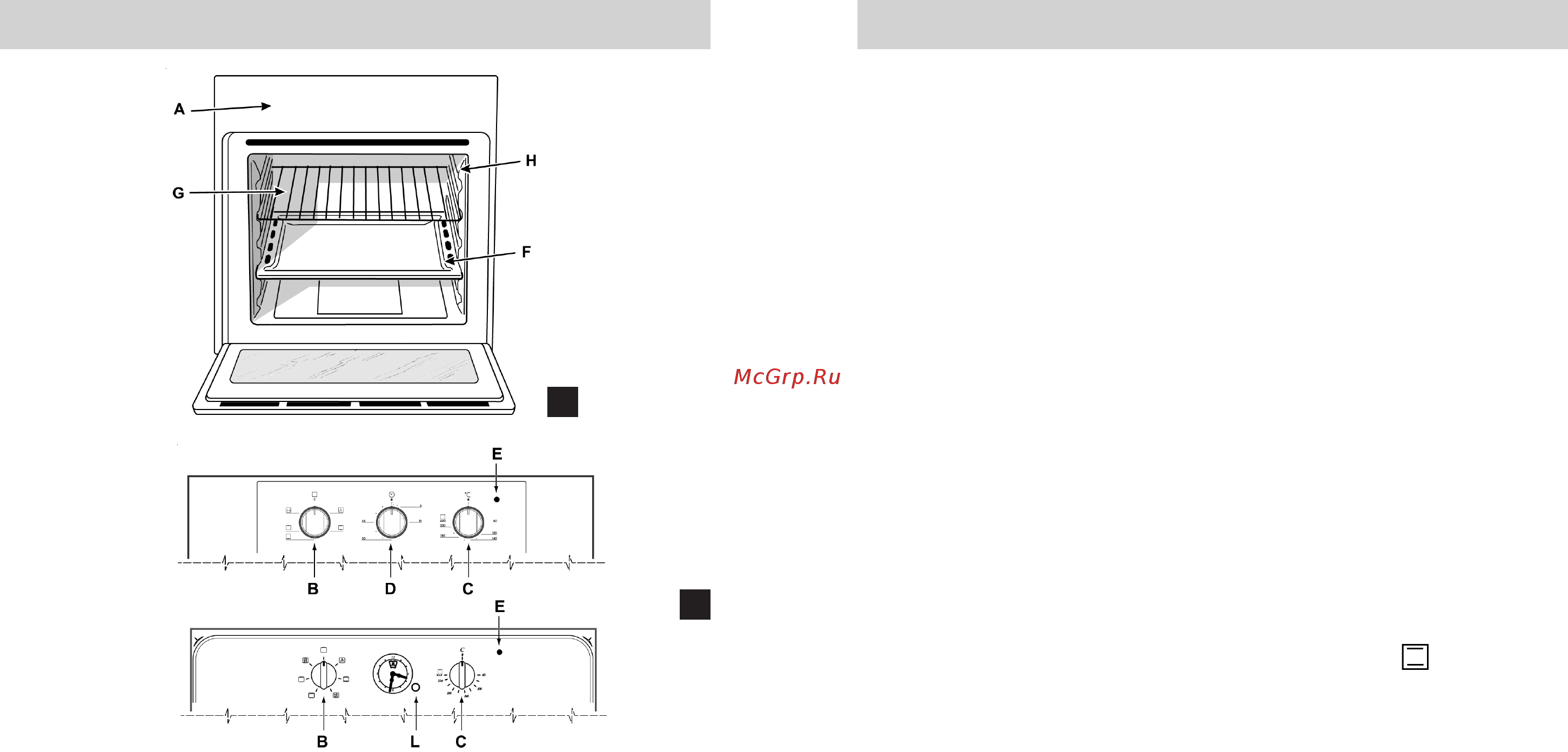 Hotpoint-Ariston FR540.2 (AN)/HA [5/12] Режимы приготовления программы