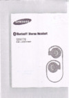 Samsung SBH170 St Инструкция по эксплуатации