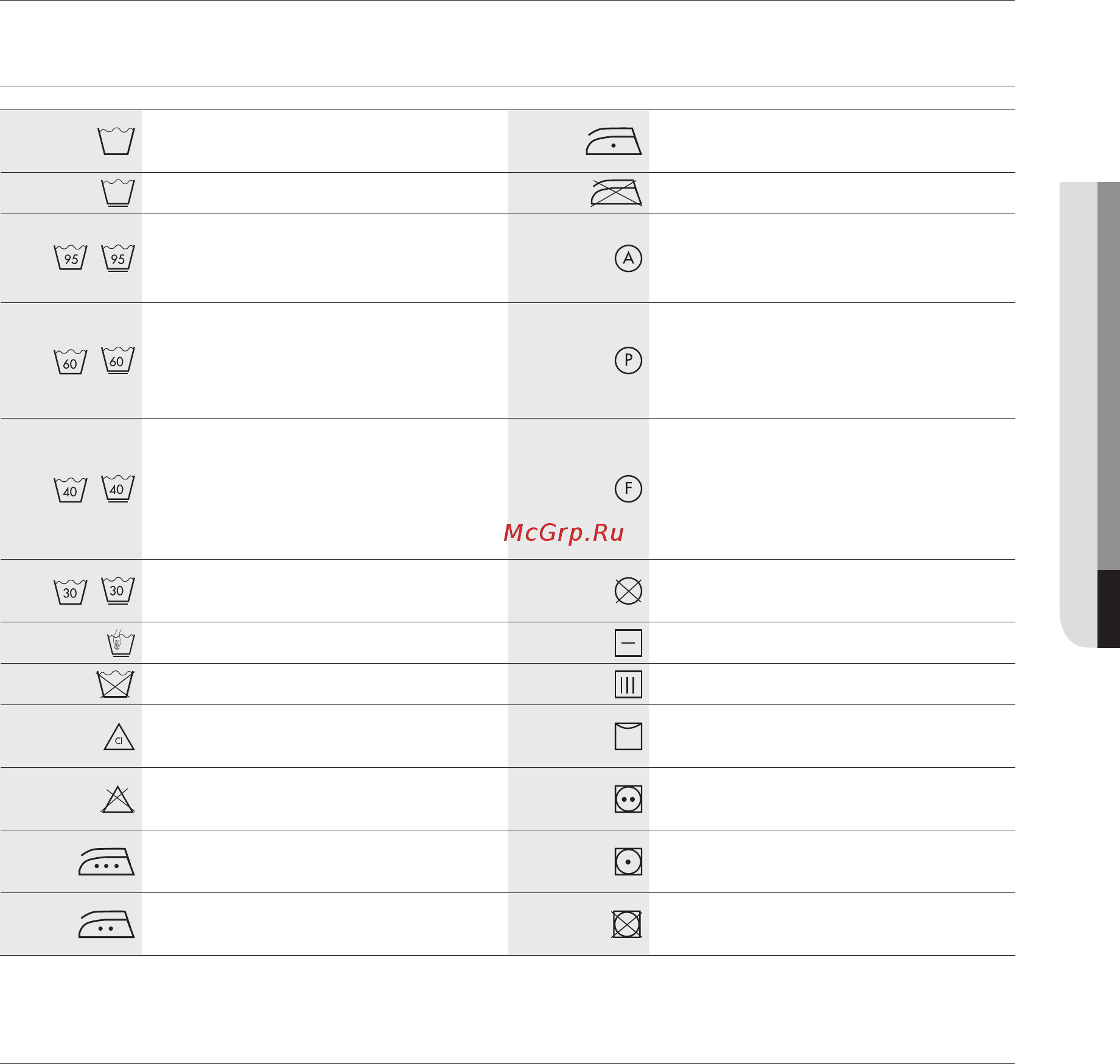 Samsung WF 7602 SAV [17/20] Приложение