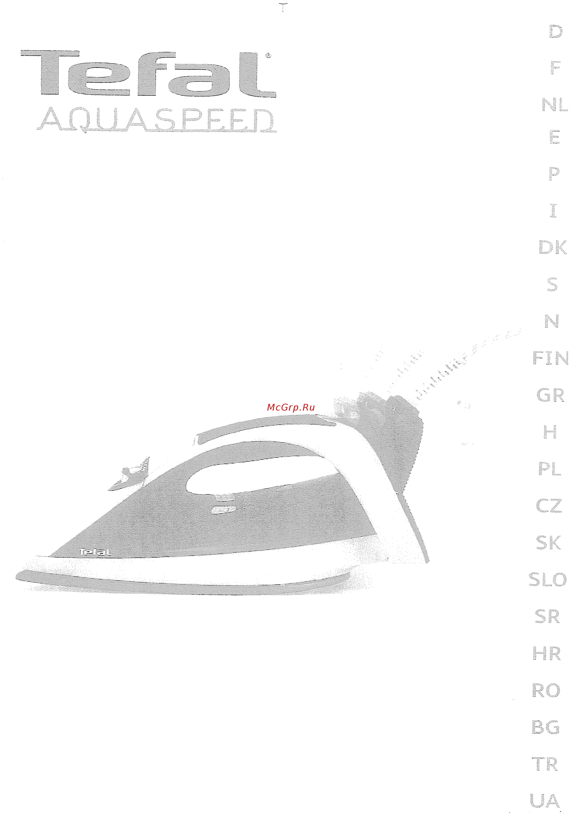 Tefal FV 5210 Инструкция по эксплуатации онлайн