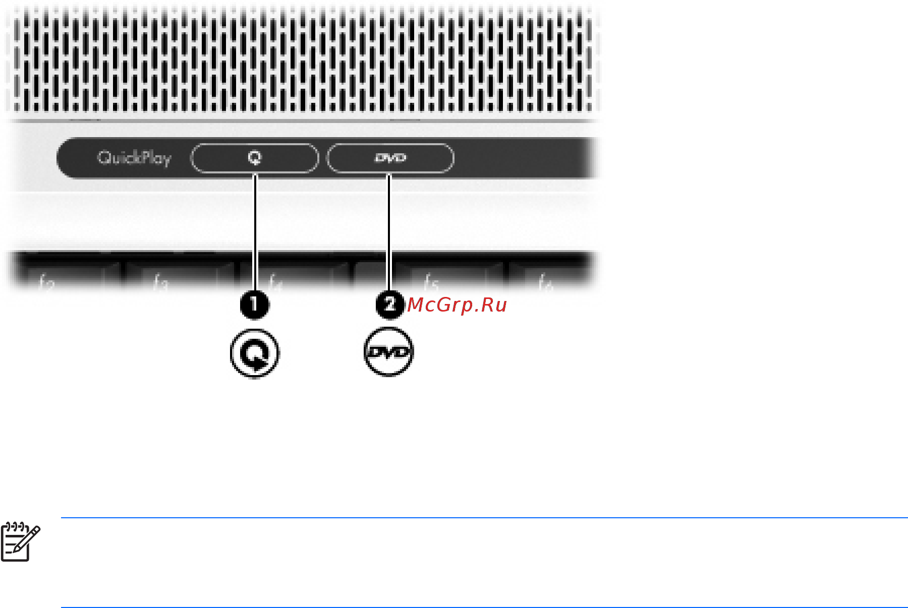 HP Pavilion a6160ru [198/261] Использование кнопок быстрого запуска