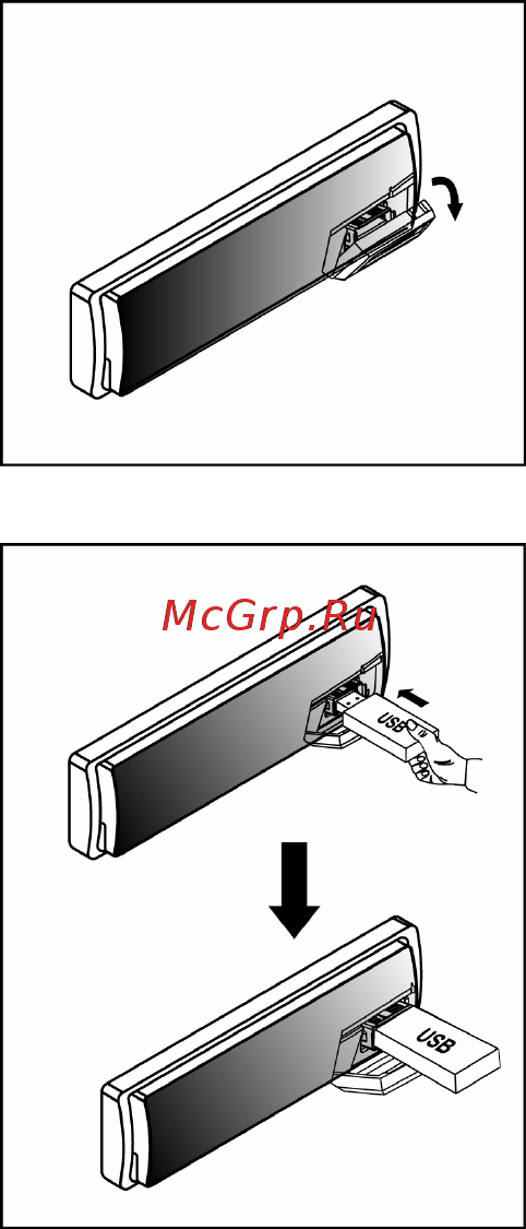 Prology MCH-360U G [21/24] Использование карт памяти с интерфейсом usb