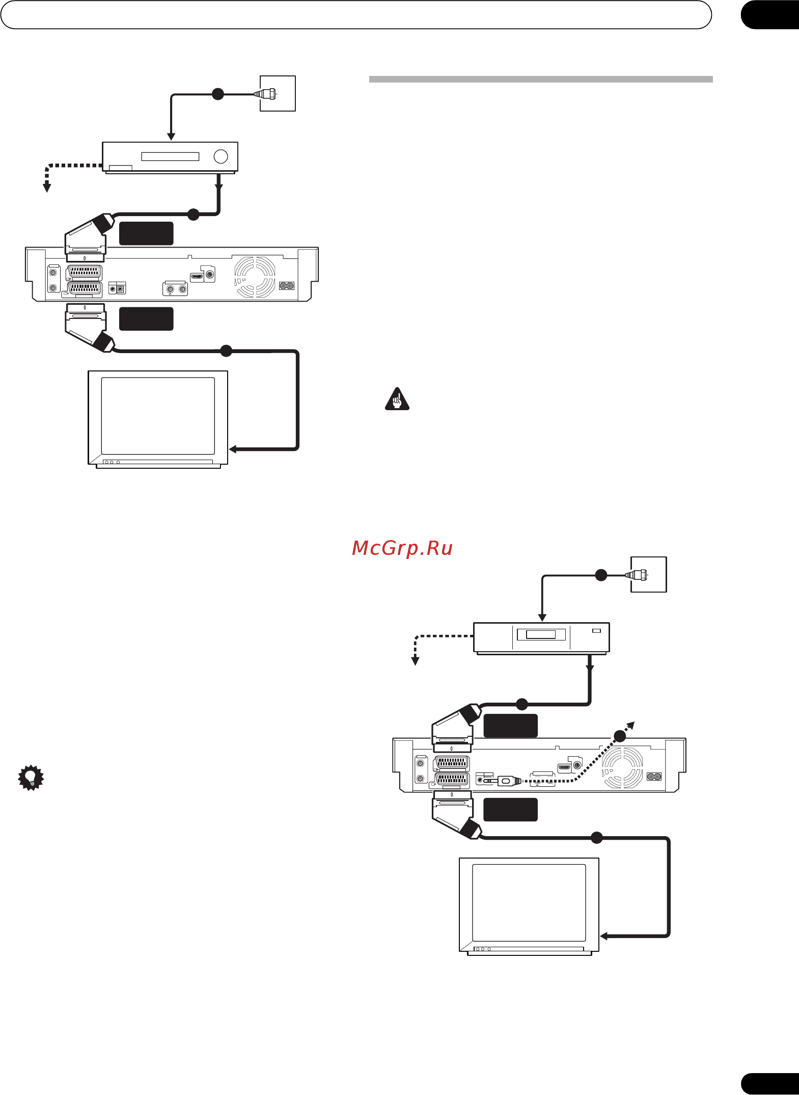 Pioneer AS-LX70 [63/179] Соединения для магнитофона
