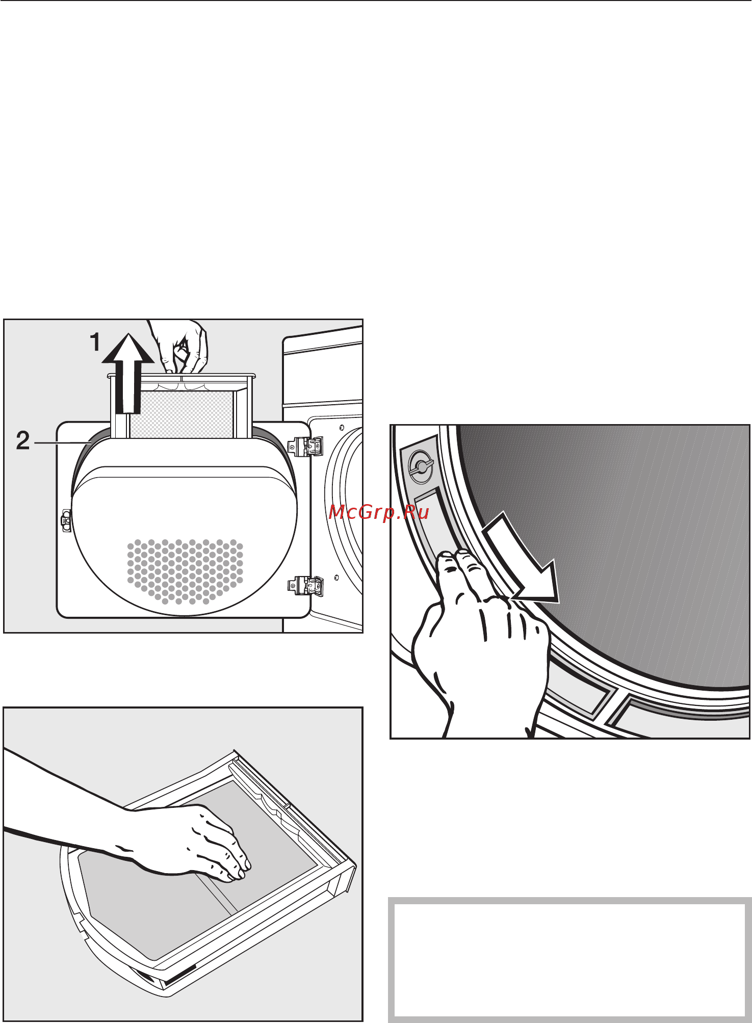 Miele T8000 Gala [24/60] Èñòêà âîðñîâûõ ôèëüòðîâ 24