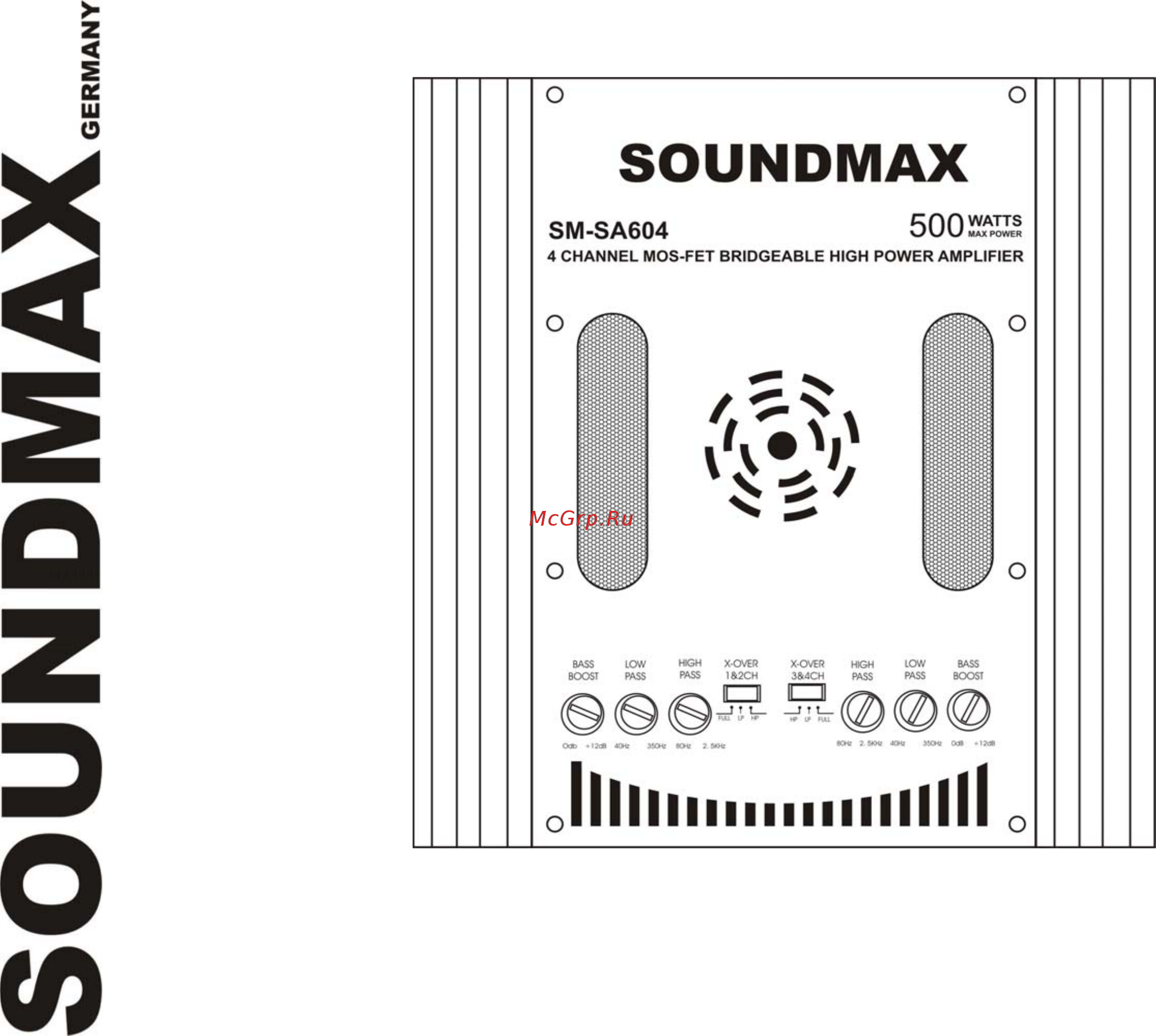 Soundmax SM-SA604 Инструкция по эксплуатации онлайн