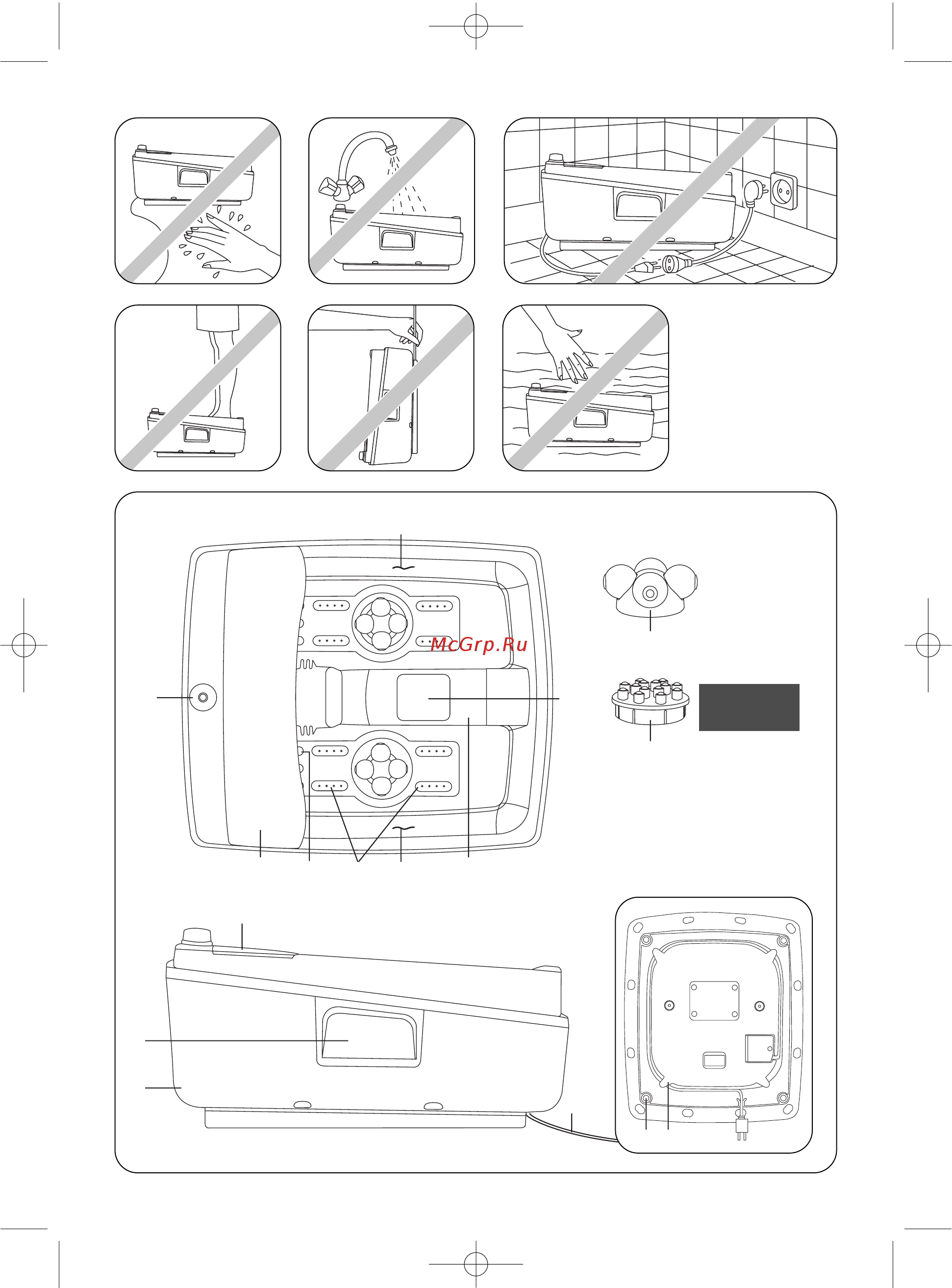 Rowenta TS 8050 Инструкция по эксплуатации онлайн [2/6] 245039