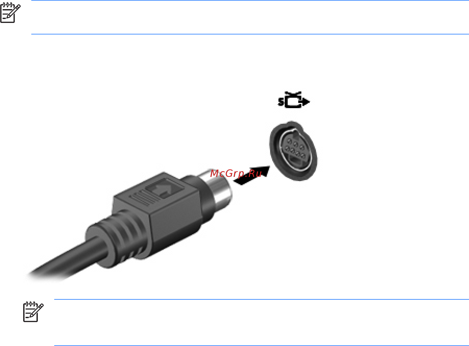 HP Pavilion dv 6699 er [200/261] Использование видеовыхода s video только на некоторых моделях