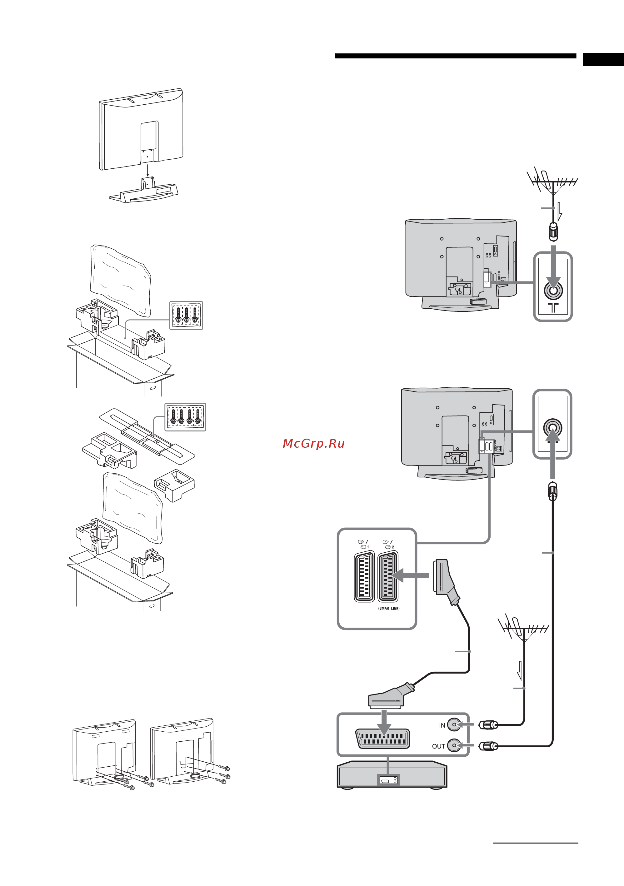 Sony KDL-32 U3000 [5/35] Начало работы
