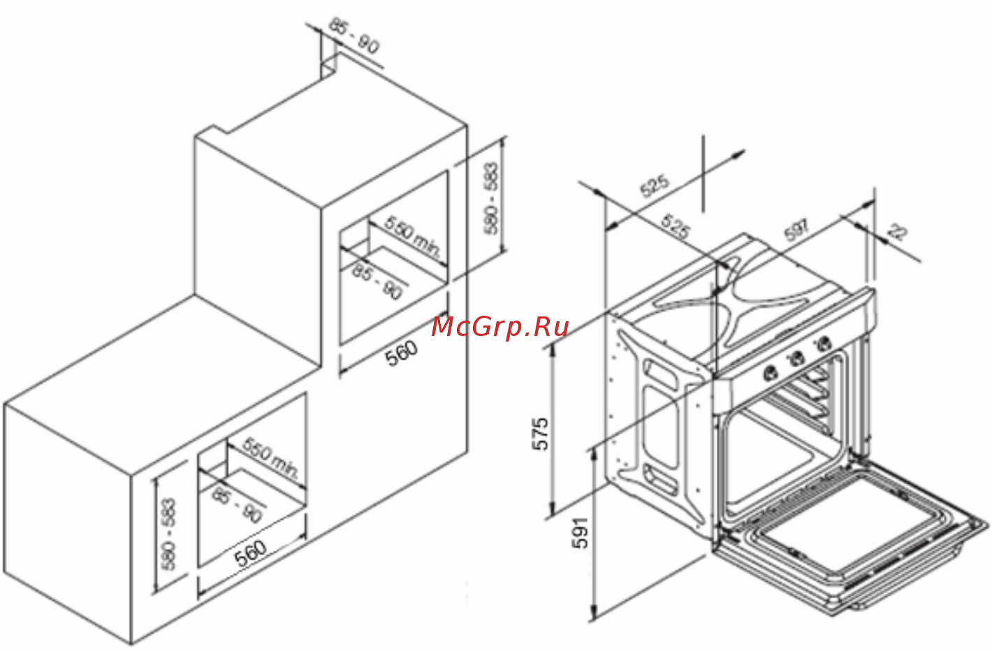 Baumatic B187BL-B [7/29] Характеристики
