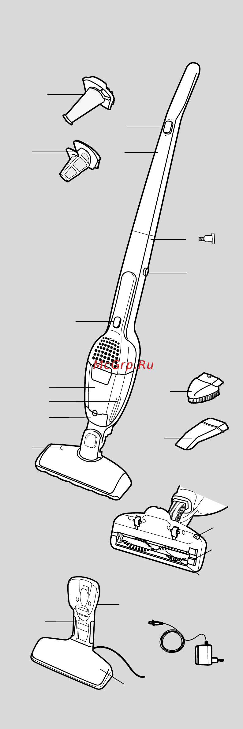 Electrolux ZB 2813 [5/23] Funksjoner tilbehør