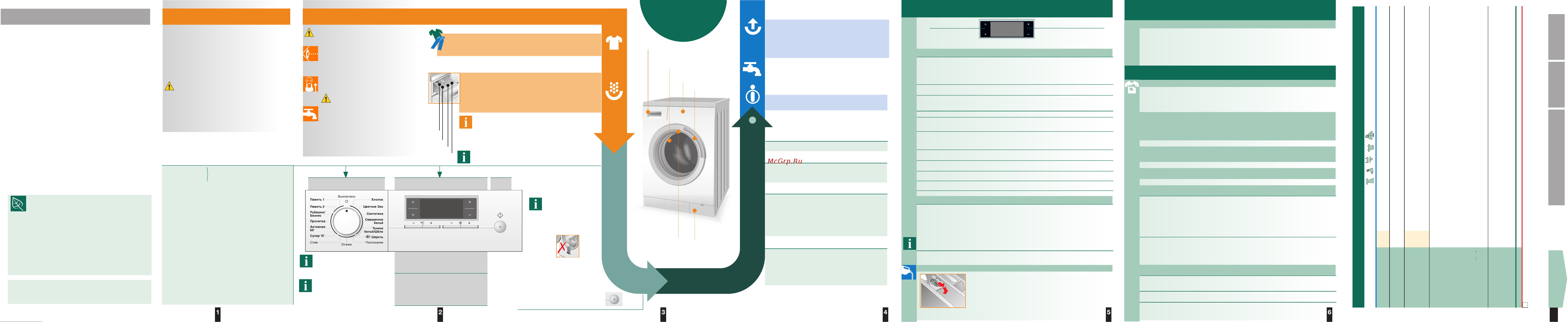Siemens WM16S740 [7/16] Опции