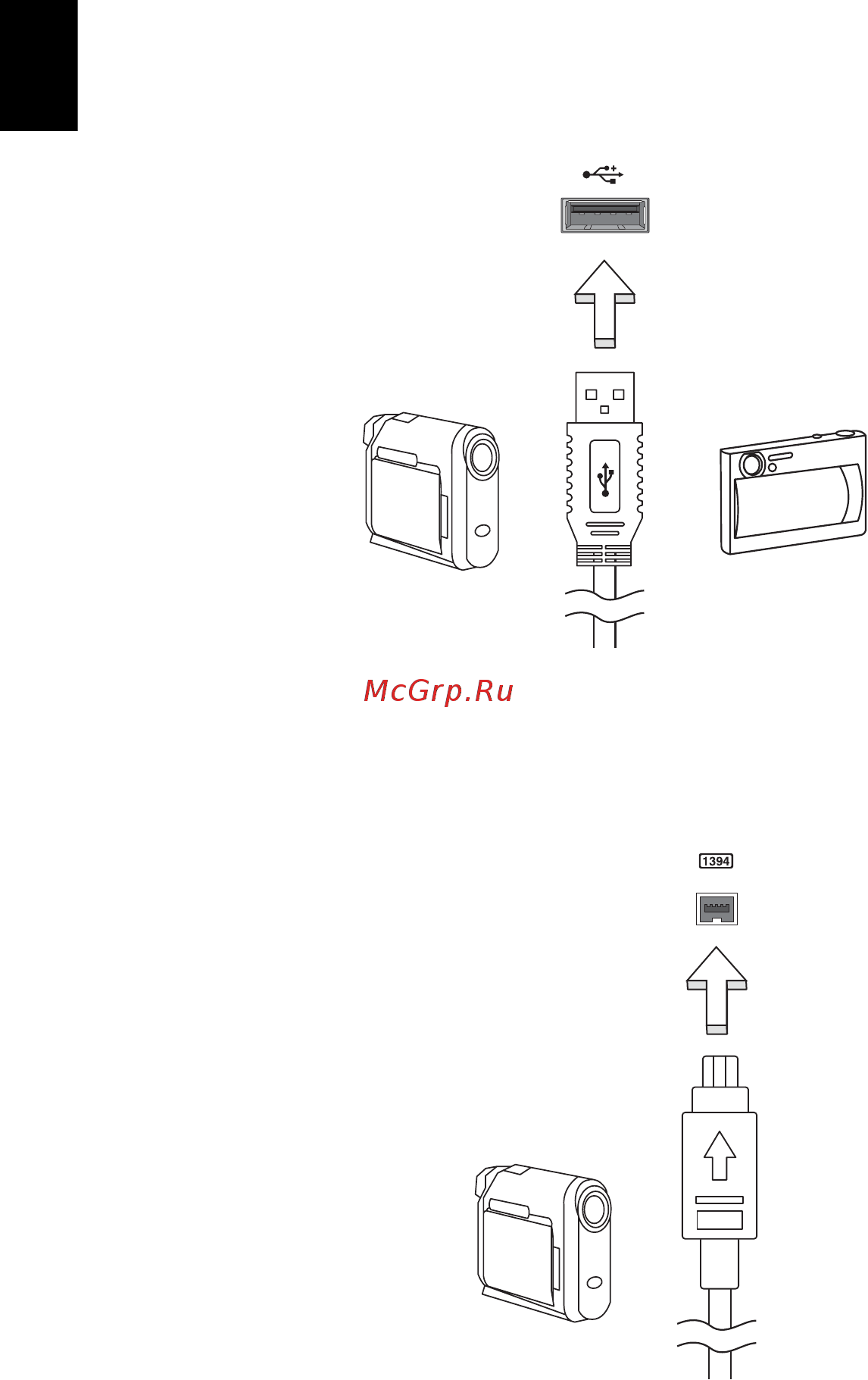 Acer FR1100-704G25Mi [100/116] Порт ieee 1394