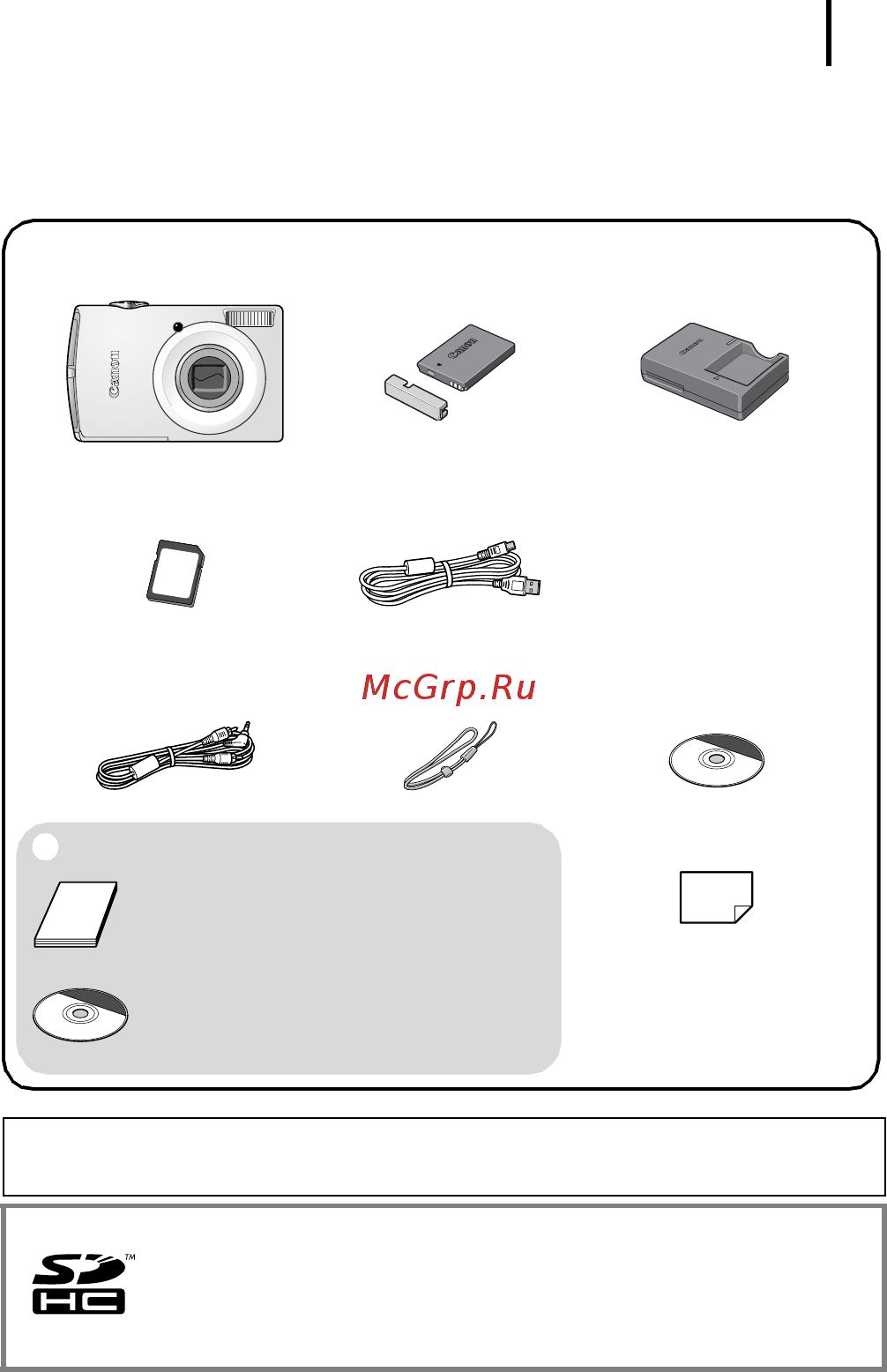 Canon IXUS 860 IS Silver [3/234] Карта памяти входящая в комплект поставки камеры может не обеспечивать полное использование возможностей камеры