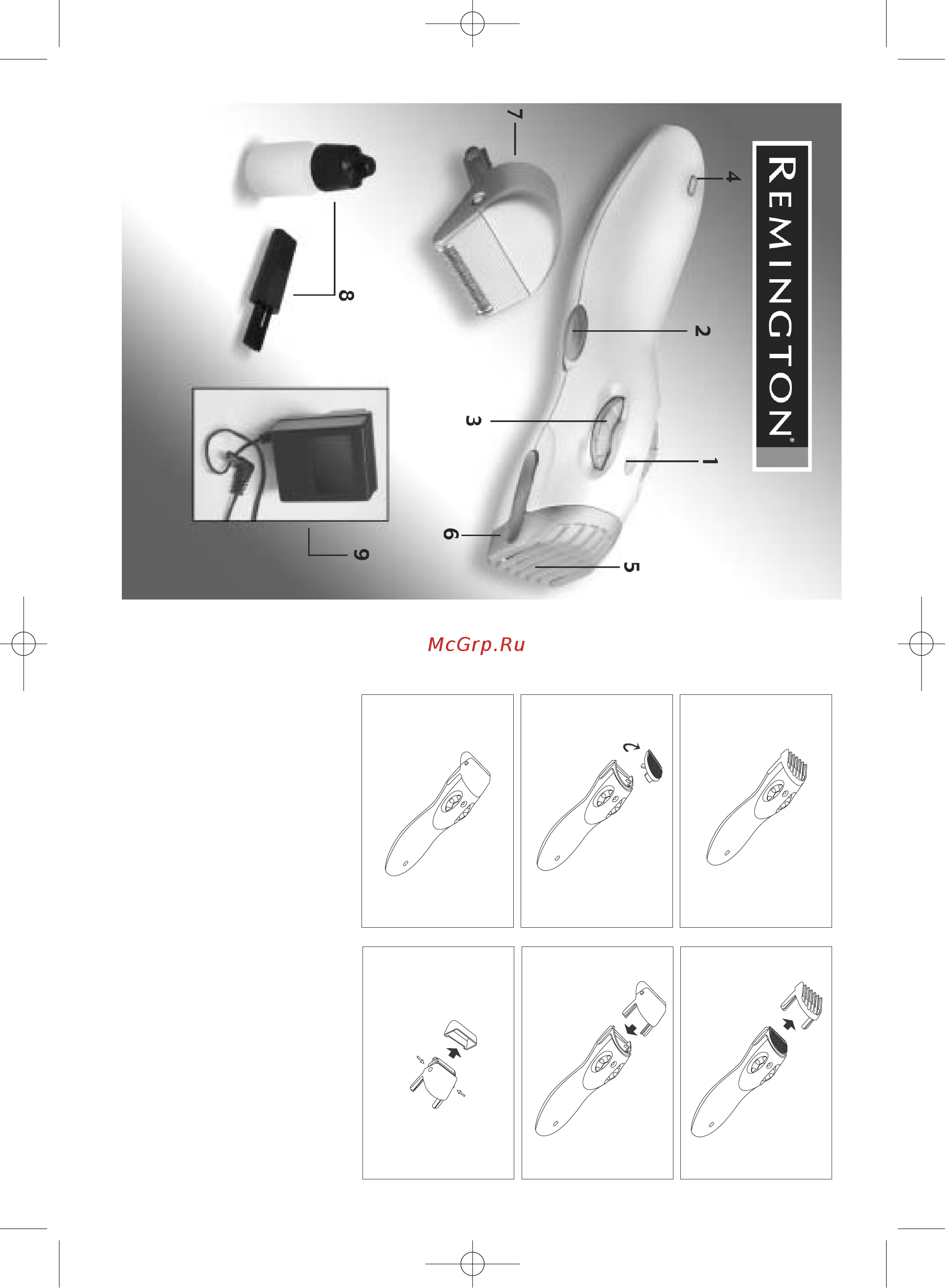 Remington BKT 3000 [2/5] Bkt3000 qxd 29 6 003 14 48 page 2