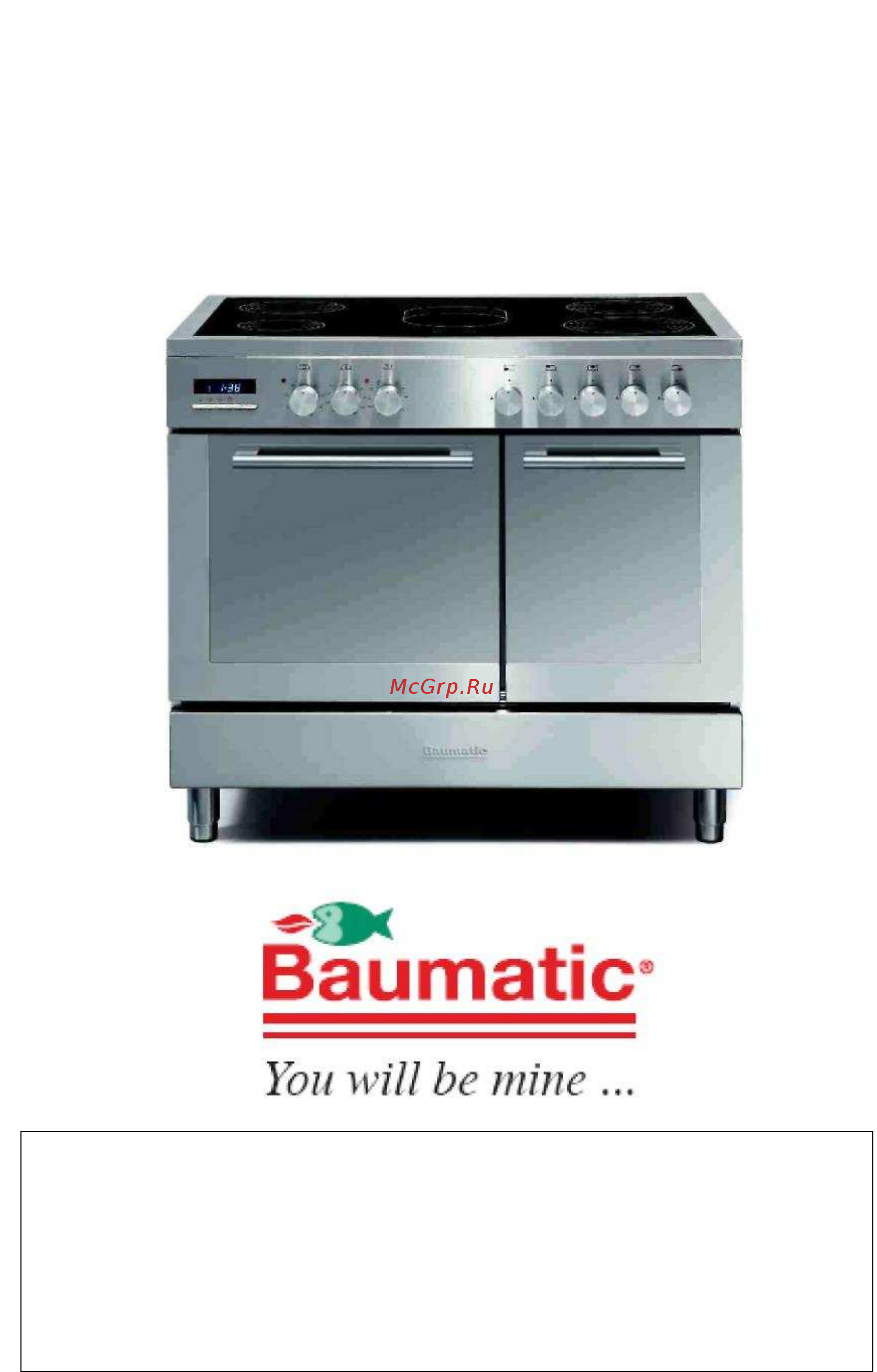 Baumatic PCE 9220SS Инструкция по эксплуатации онлайн