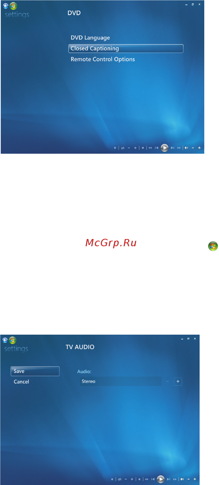 HP Pavilion a6330ru [316/360] Изменение параметров звука dvd