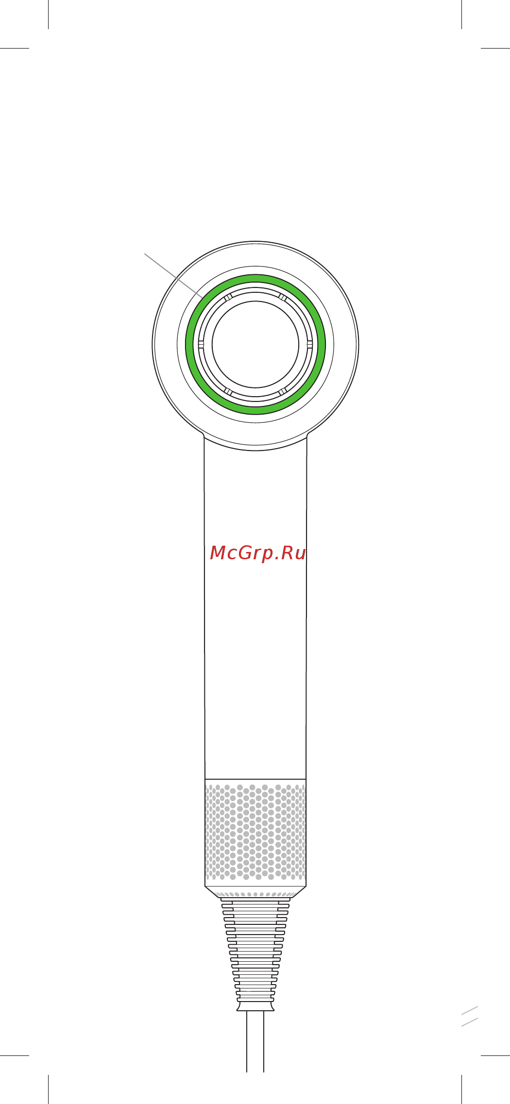 Dyson Supersonic (фуксия) [13/26] Принадлежности