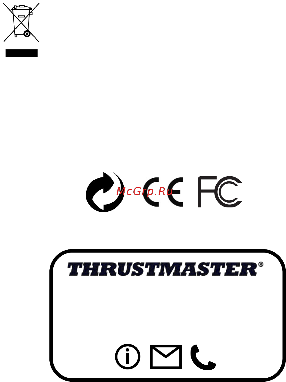 Thrustmaster Джойстик T-Flight Hotas X (2960703) [12/12] Http ts thrustmaster com