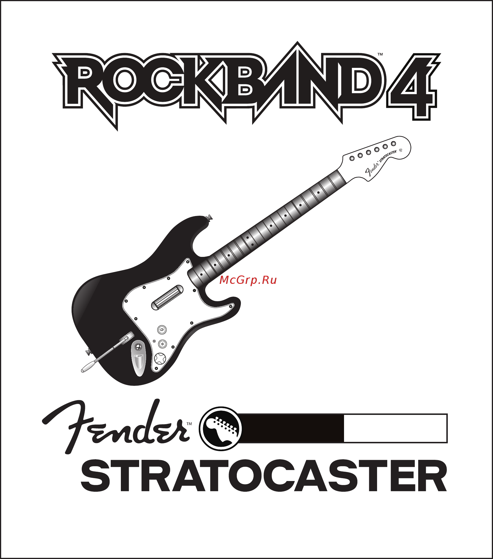 Madcatz Комплект Rock Band 4 Wireless Fender Stratocaster Инструкция по эксплуатации онлайн