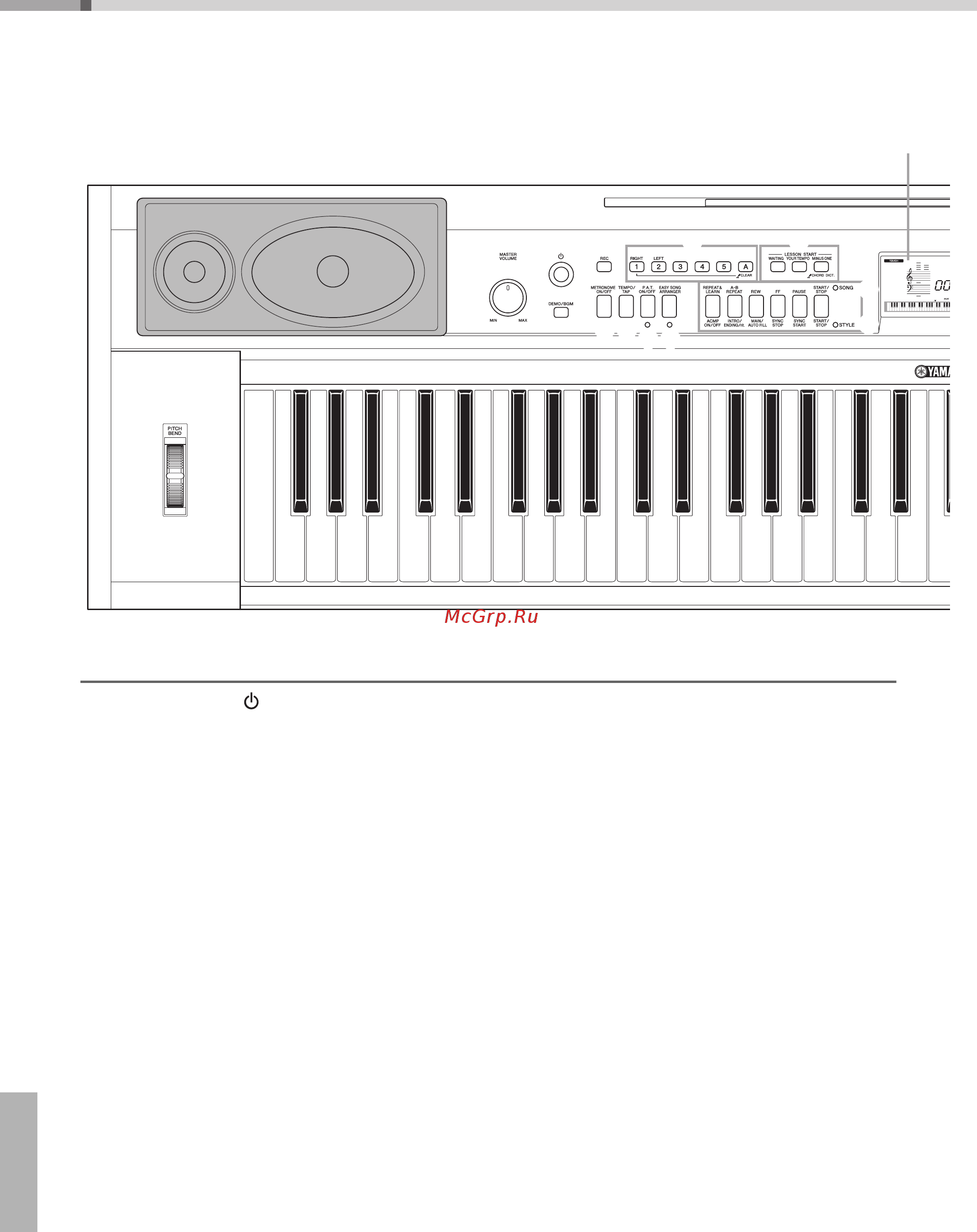 Yamaha Piaggero NP-V80 [12/104] Передняя панель