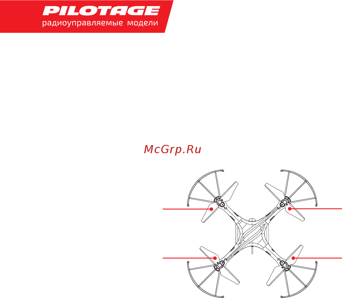 Pilotage Phantom FPV edition с камерой, RTF (RC49581) [10/28] Предполетные операции