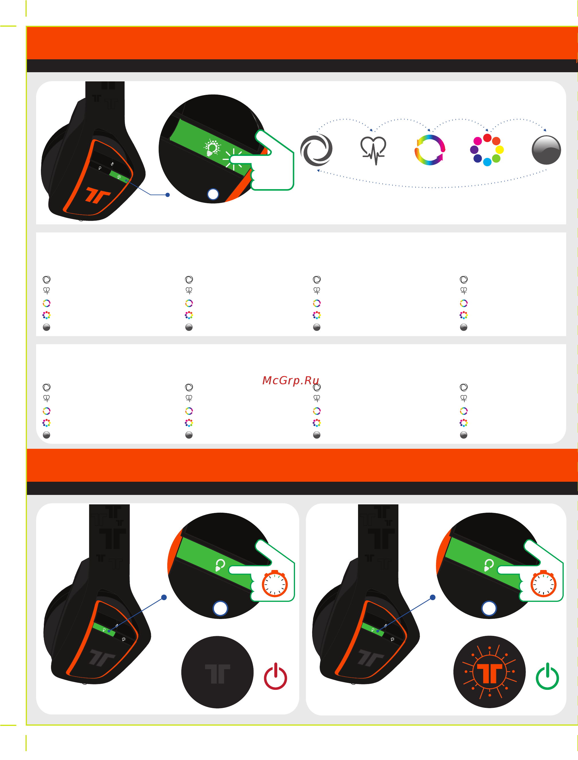 Tritton ARK 100 [6/12] Setting rgb behaviour