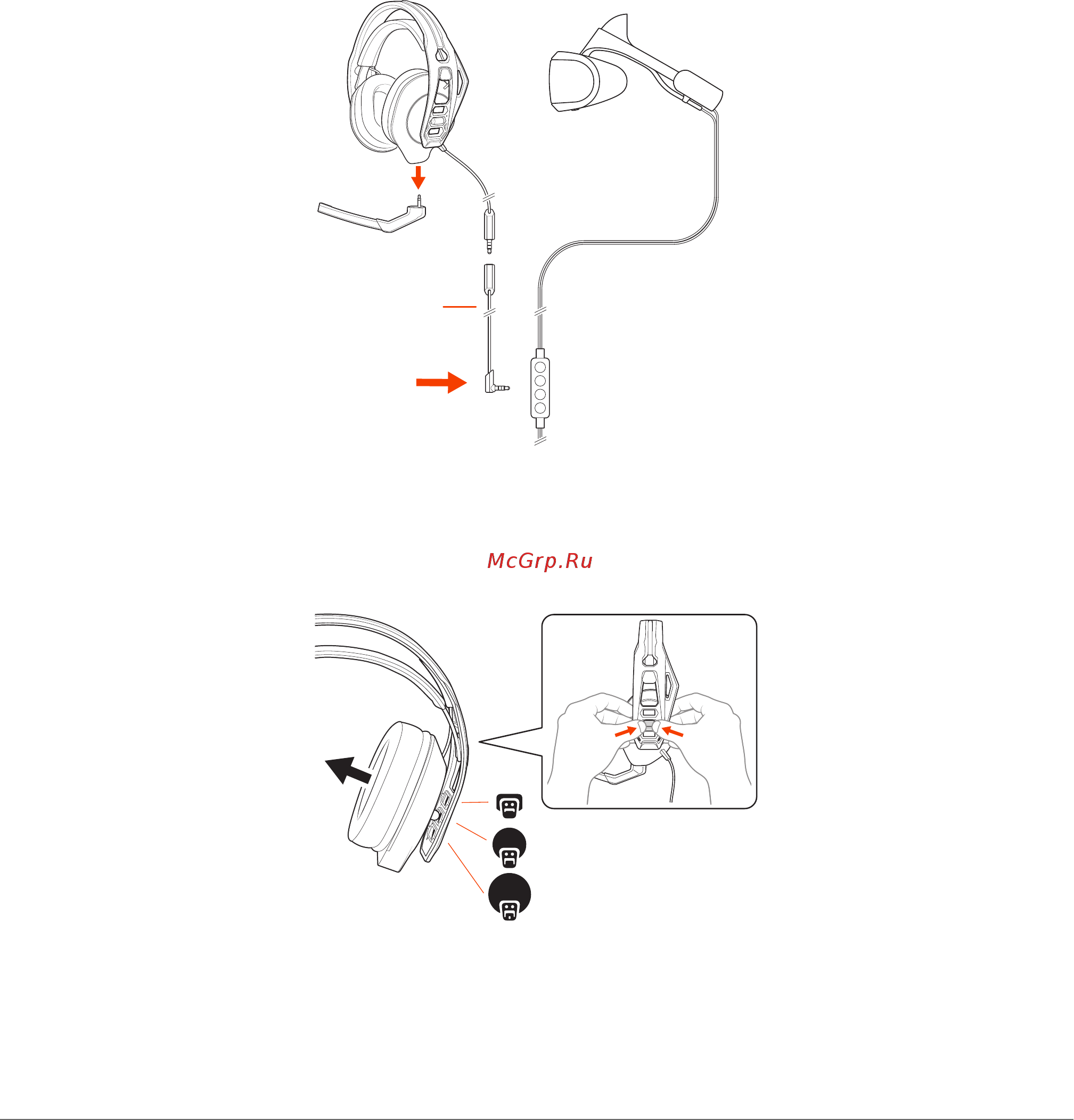 Plantronics RIG 4VR [4/7] Настройка и основные сведения