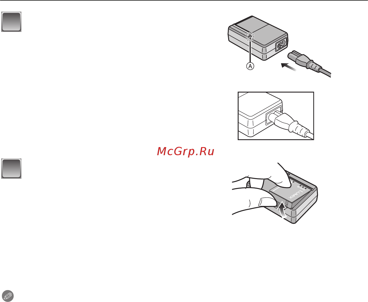 Panasonic DMC-FS3EE-K Black [11/116] Подключите кабель питания