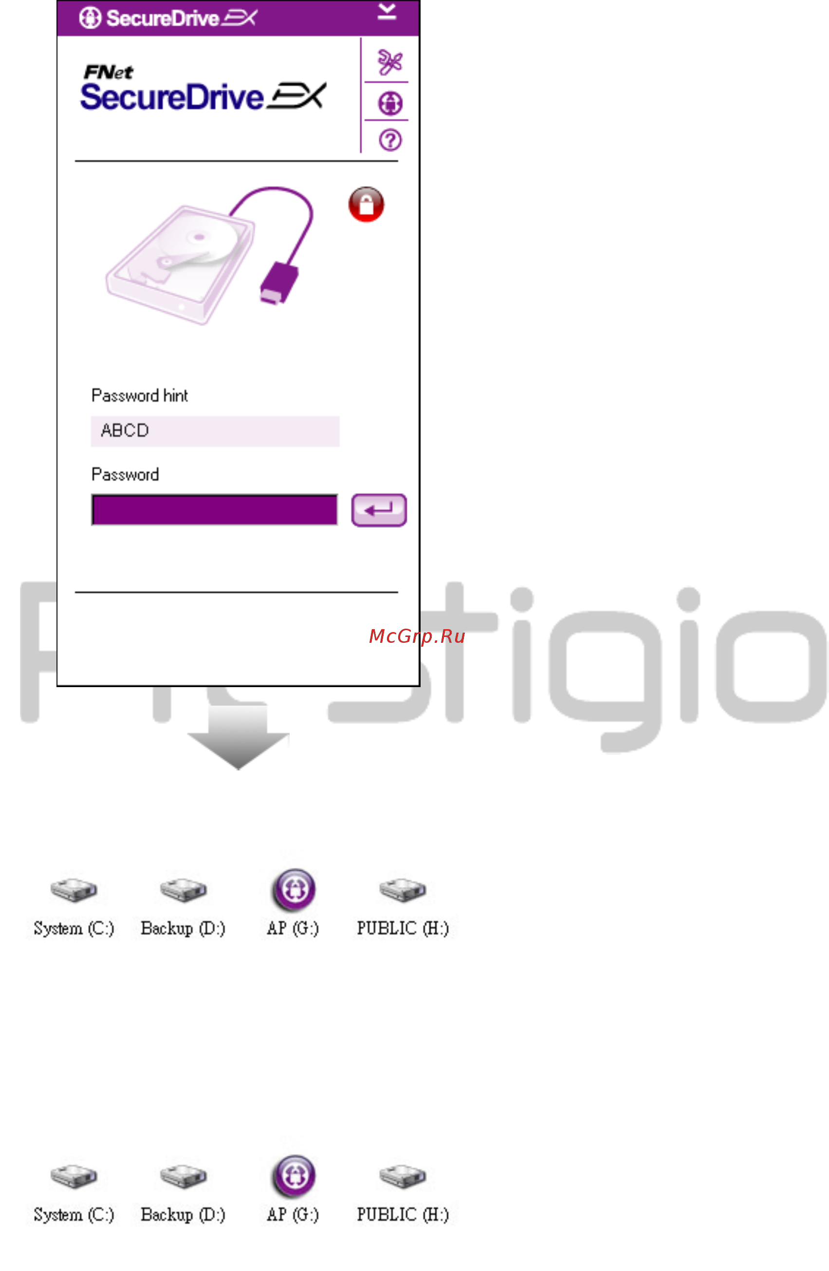 Prestigio Styl.100GB 1.8'' BR Инструкция по эксплуатации онлайн [16/38] 354071