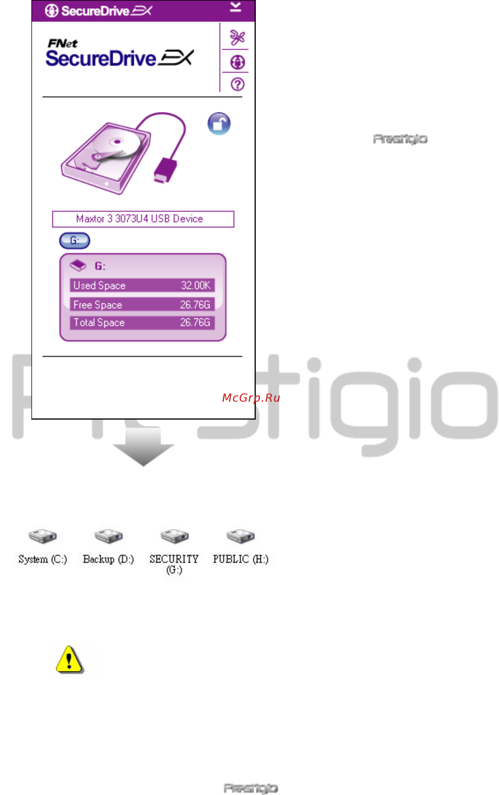 Prestigio Styl.100GB 1.8'' BR [18/38] Pocket drive ii