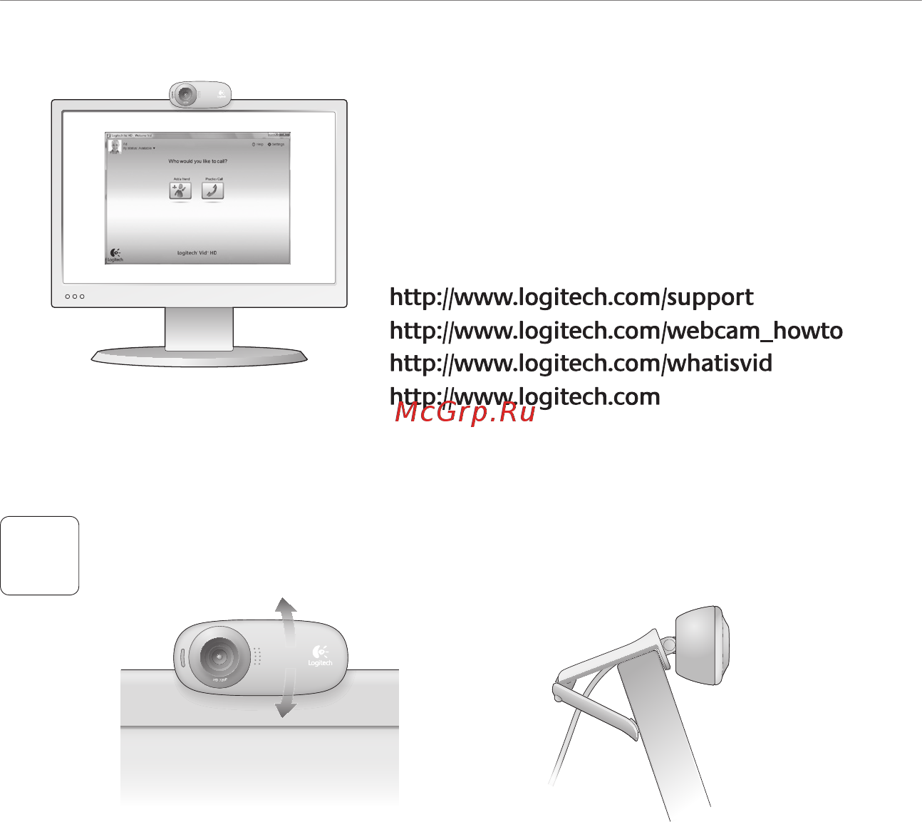 Logitech C310 Black (960-000638) [24/94] Dziękujemy za zakup kamery internetowej firmy logitech