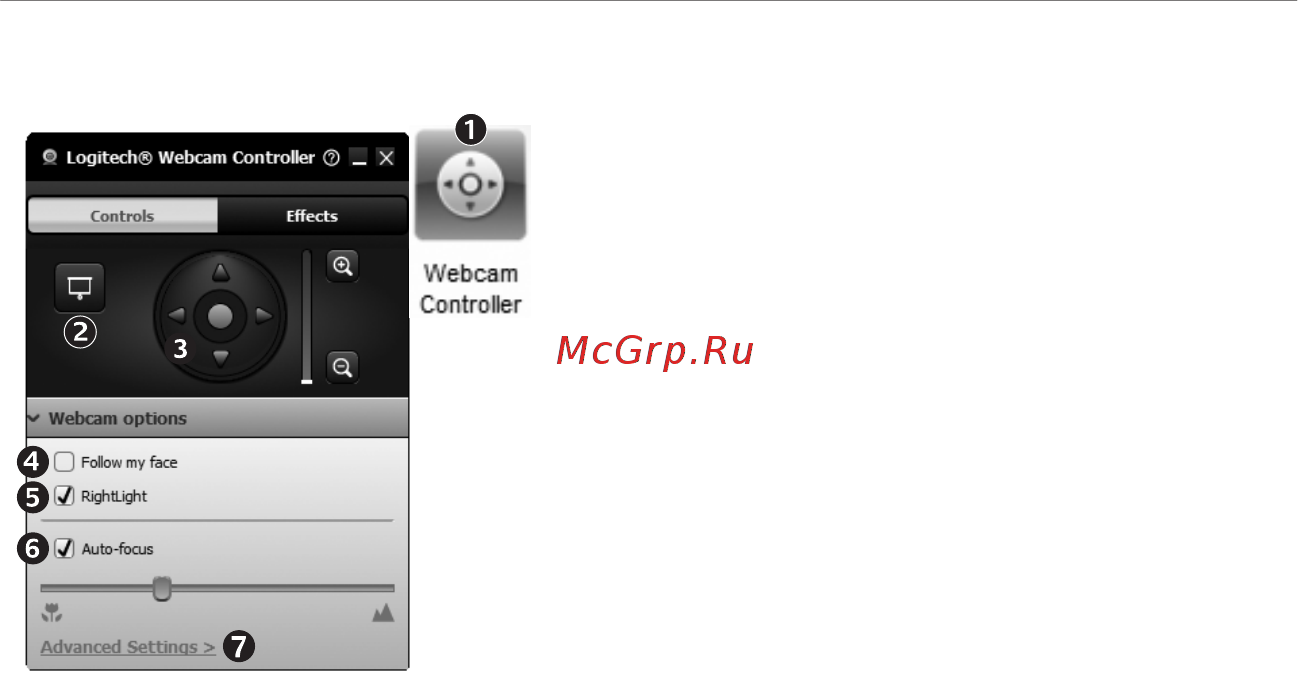 Logitech C310 Black (960-000638) [51/94] Reglaje fine ale camerei web în timpul apelului video