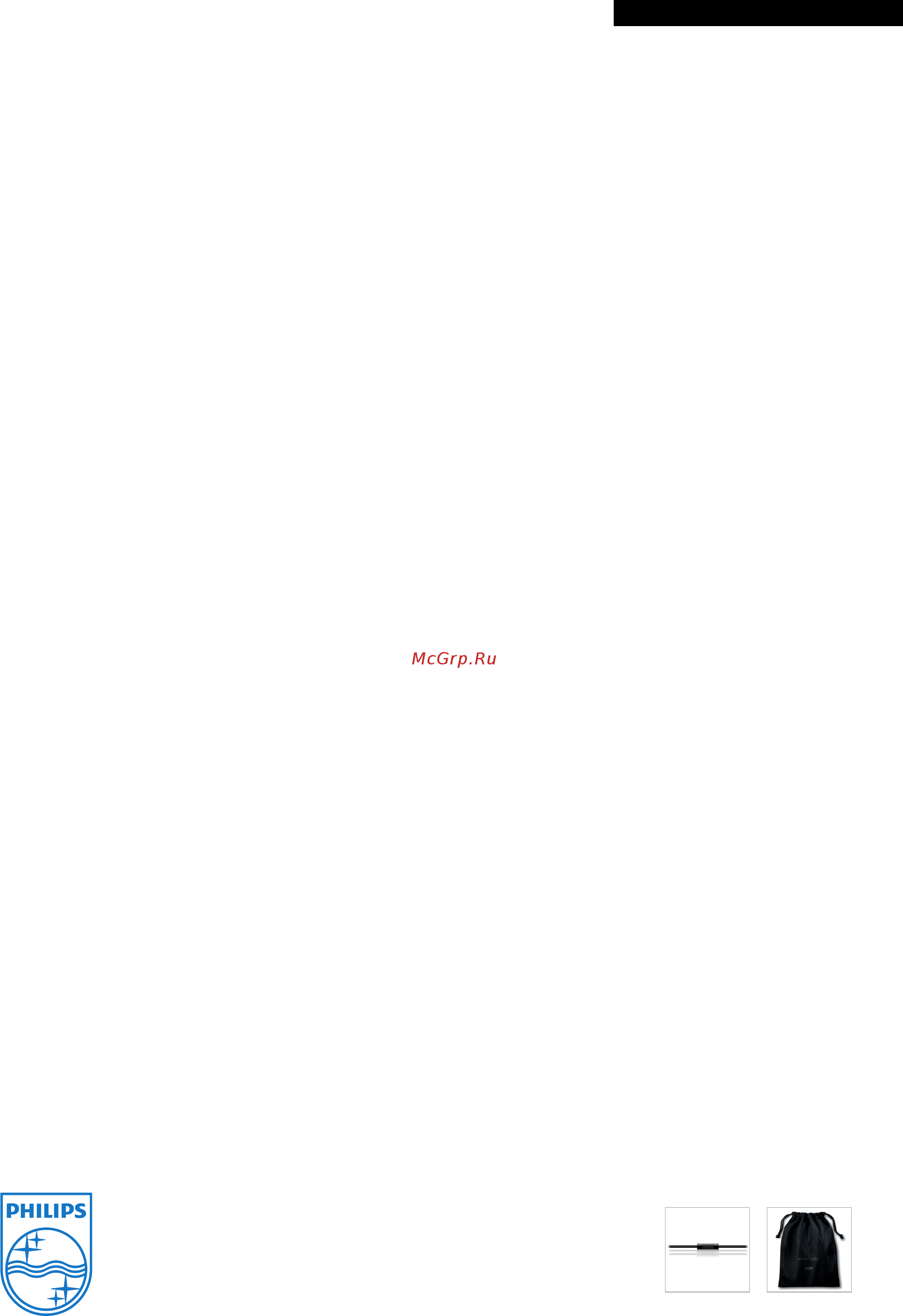 Philips Fidelio M1 White (M1WT/00) [3/3] Характеристики
