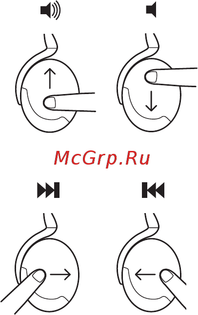 Parrot Zik 2.0 by Philippe Starck White [9/104] Connecting the parrot zik to the audio source