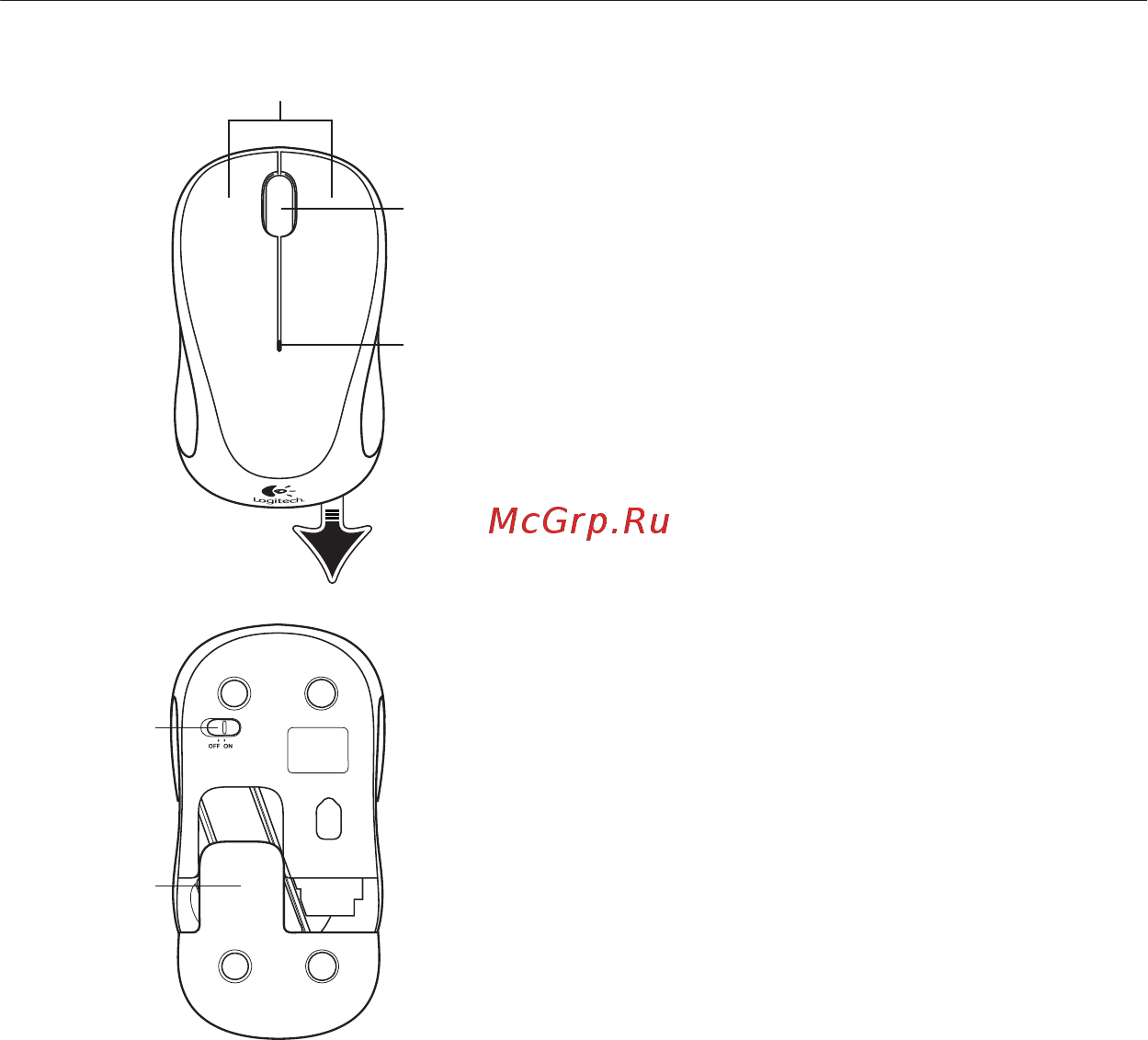 Logitech M238 Party Collection Гориллы - GORILLA USB [6/9] Функции мыши