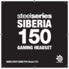 Steelseries Siberia 150 Black (61421) Инструкция по эксплуатации