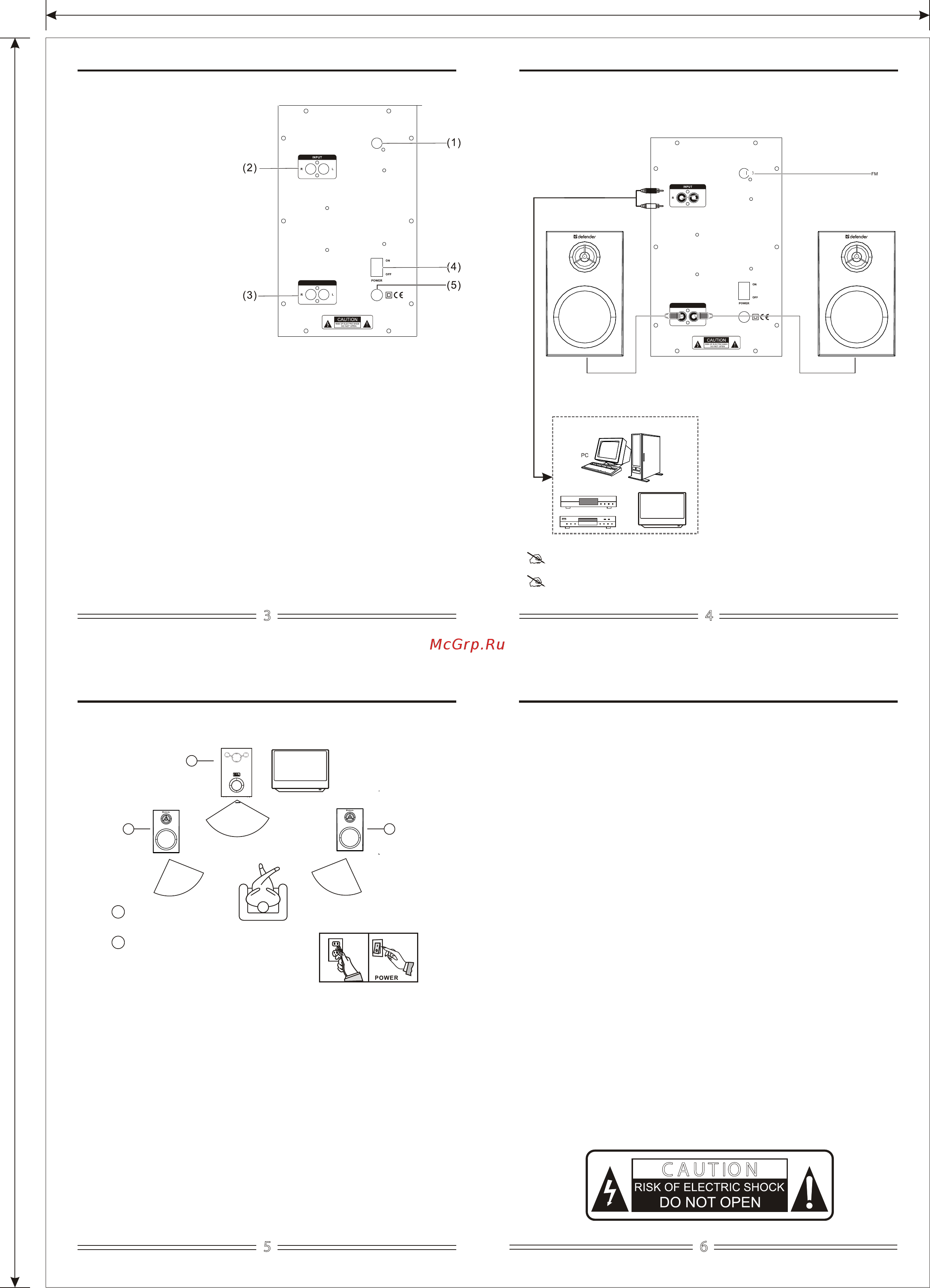 Defender Sirocco M30 PRO (65131) Оранжевый, черный [2/2] Аудиовход примеры подключения