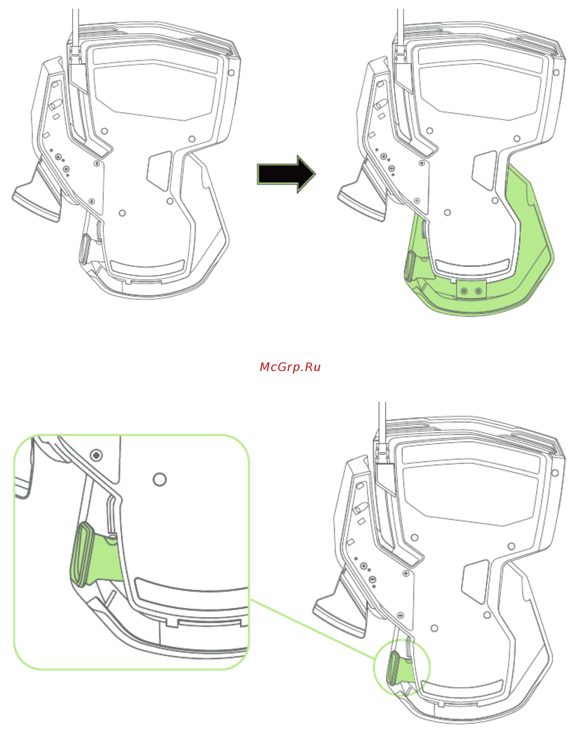 Razer Tartarus Chroma (RZ07-01510100-R3M1) Инструкция по эксплуатации онлайн [8/37] 249033