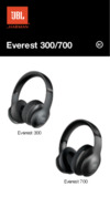 JBL Everest 700 BT Black (V700BTBLKGP) Инструкция по эксплуатации