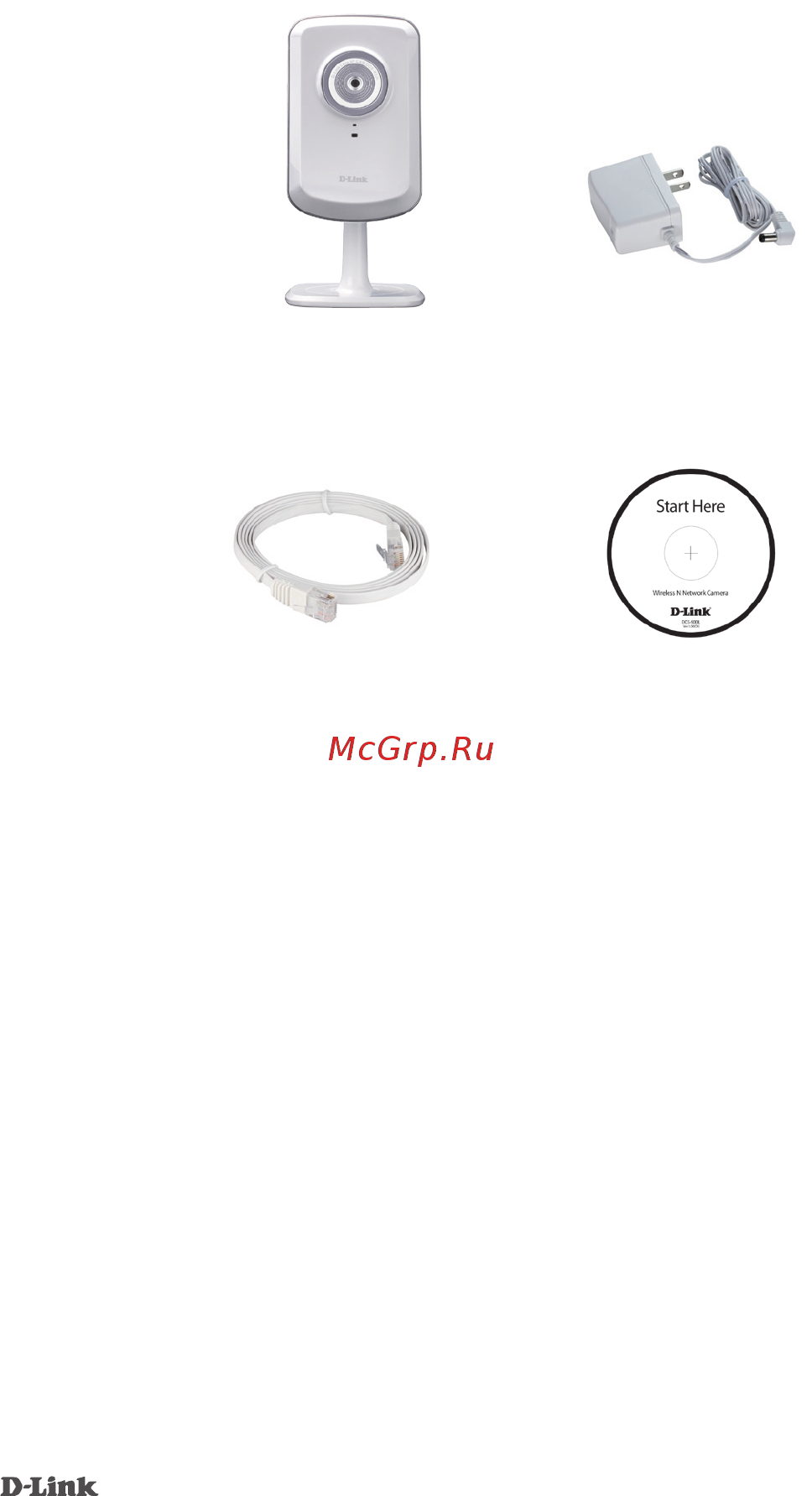 D-Link DCS-930L/B1A [2/6] Комплект поставки
